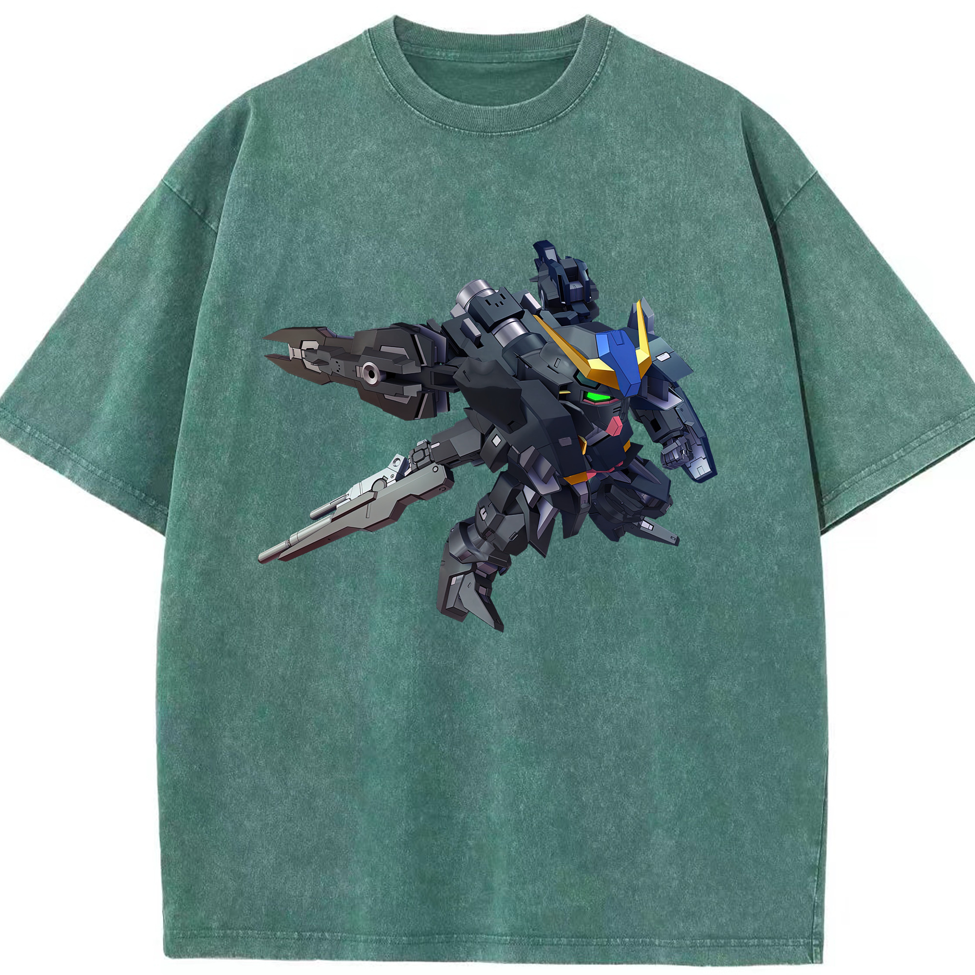 （画像用） 機動戦士ガンダム Mobile Suit Gundam 綿100% ヴィンテージ風 半袖Tシャツ（フロントプリント）